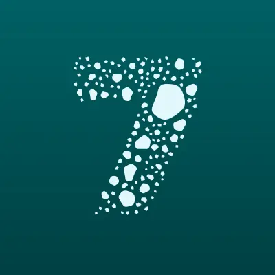 7 небо, компания натяжных потолков и жалюзи, лого-визитка