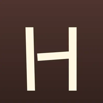 Хюгге, семейная кофейня, лого-визитка