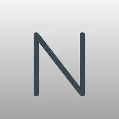 NESH, магазин мужской одежды, лого-визитка