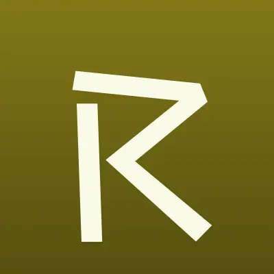 Радужный, сеть магазинов косметики и бытовой химии, лого-визитка